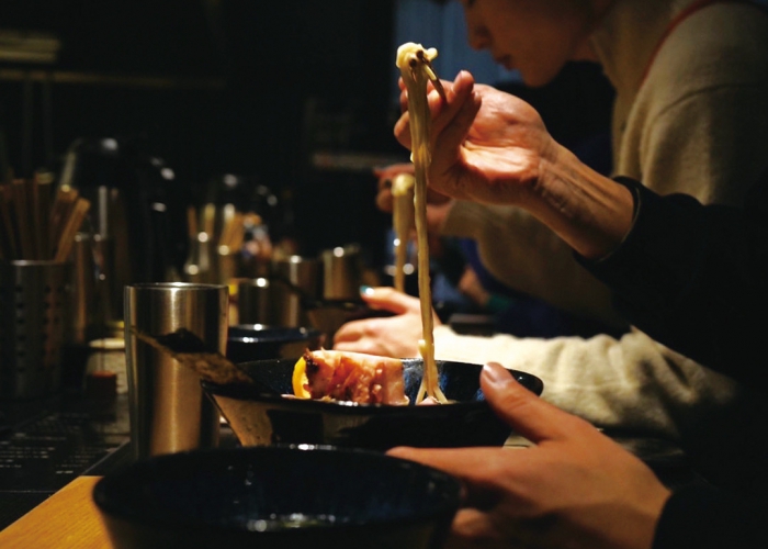 「〆のつけ麺」という新たな文化を提唱している