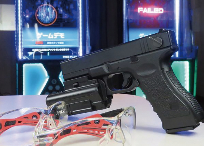 シューティングガンアリーナは実際にBB弾を撃ってリアルな衝撃と爽快感を味わえる