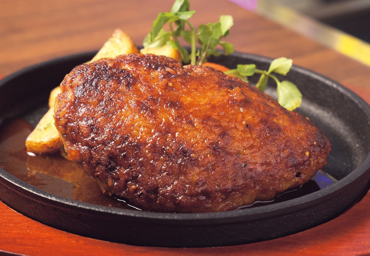 料理長イチオシメニューである「きゅうたバーグ」1,400円