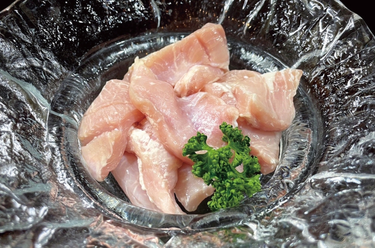 上ガツ780円は他店では味わえない“厚切り”にこだわった自慢の逸品、噛むほどに旨みが溢れる