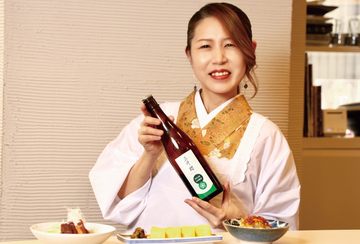 優しい笑顔で癒してくれる話上手な女将のまいさん