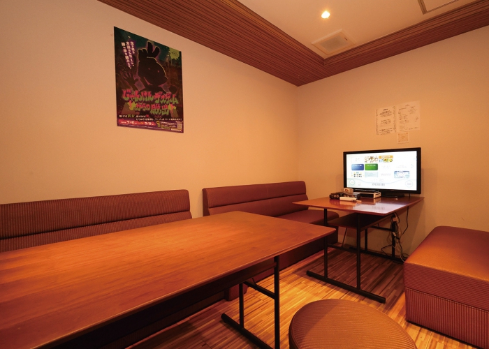 フードなど持ち込みが自由なので、気軽に利用できる