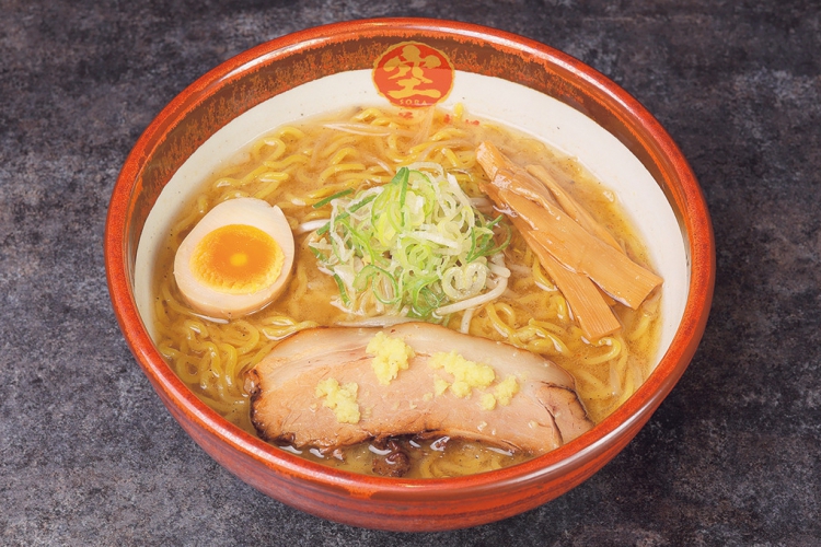濃厚な味噌の風味が自慢の味噌ラーメン1,000円